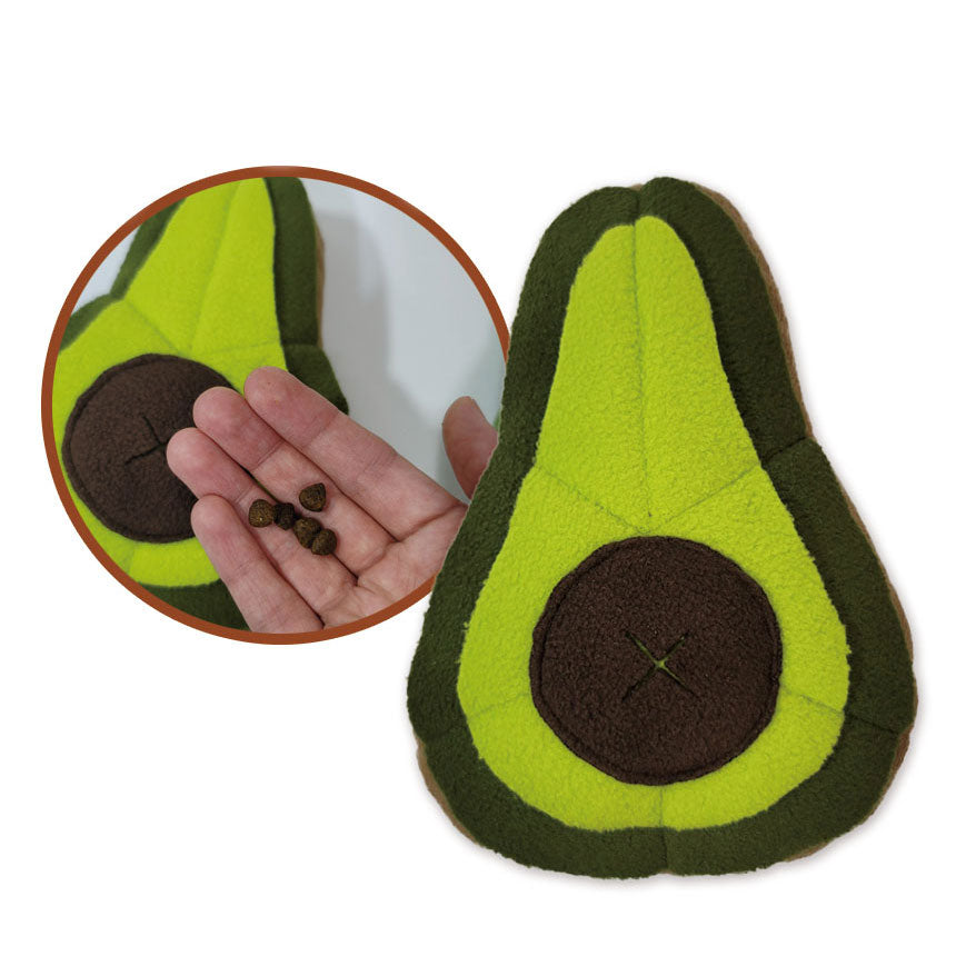 PAWKEMON Avocado nosework toy