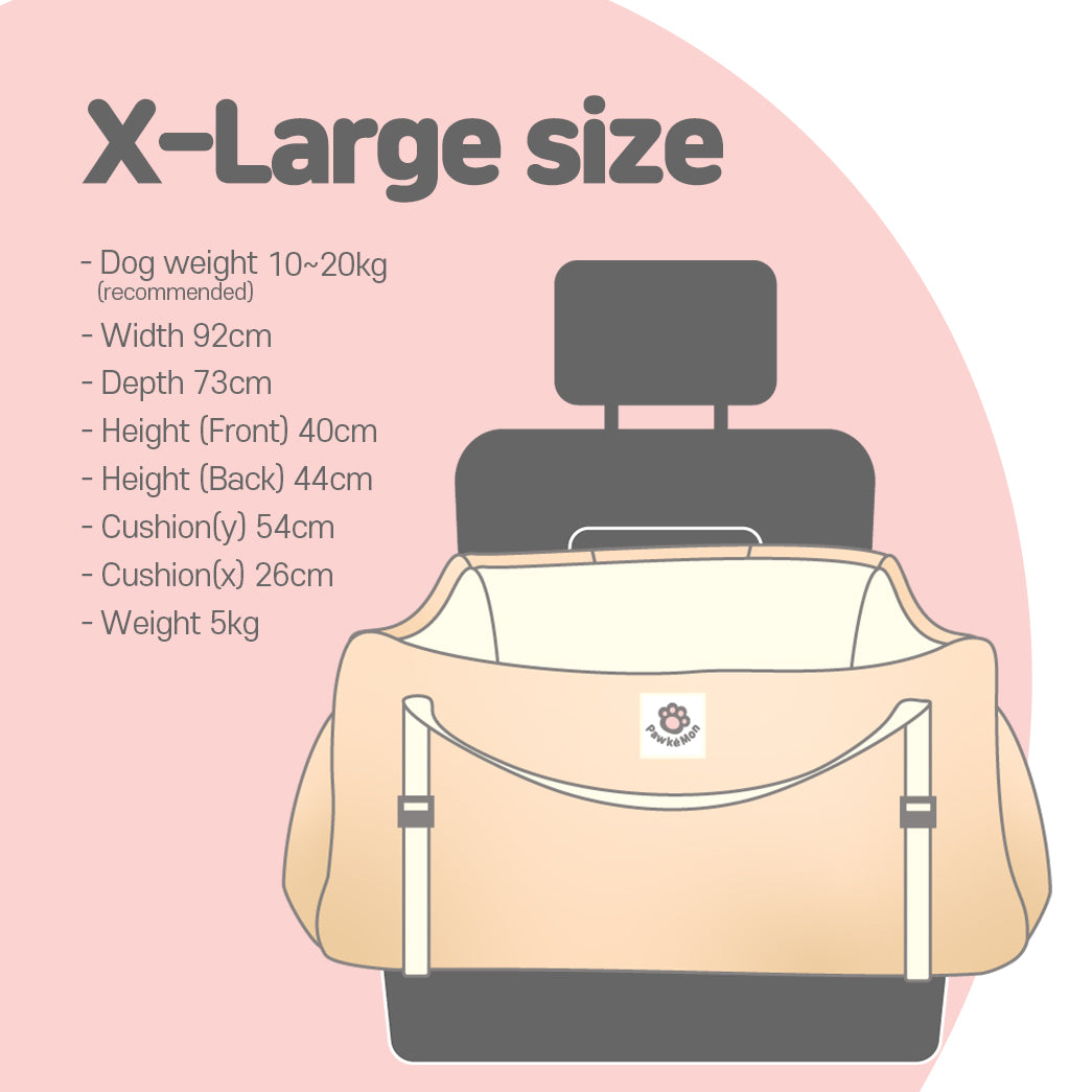 PAWKEMON Premium Pet Booster Car Seat